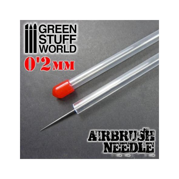 Ago per Aerografo (Airbrush Needle) 0.2mm - Green Stuff World 